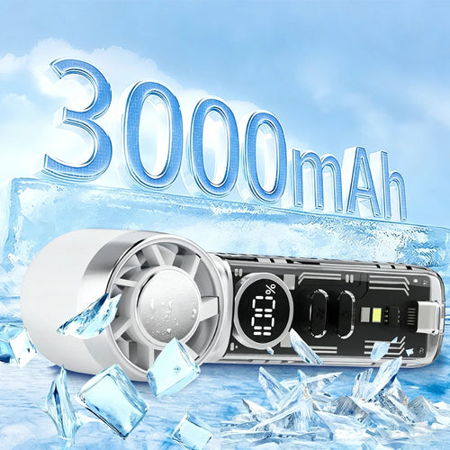 Portable Mini Fan Gray