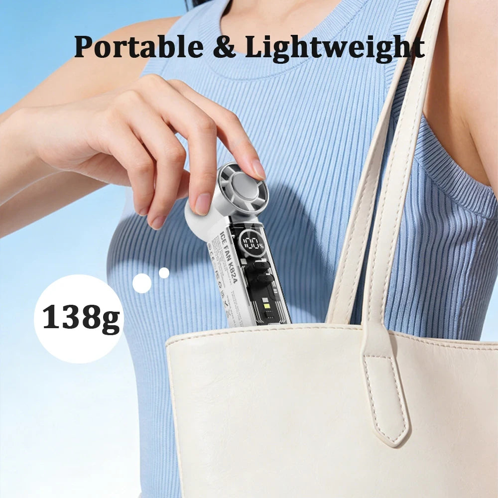 Portable Mini Fan Gray