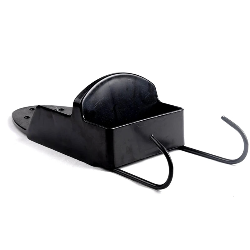 Portable Iron Holder Hotel Household Ironing Board Hanger Black White Wall Mount Iron Storage Rack Home Storage Supplies