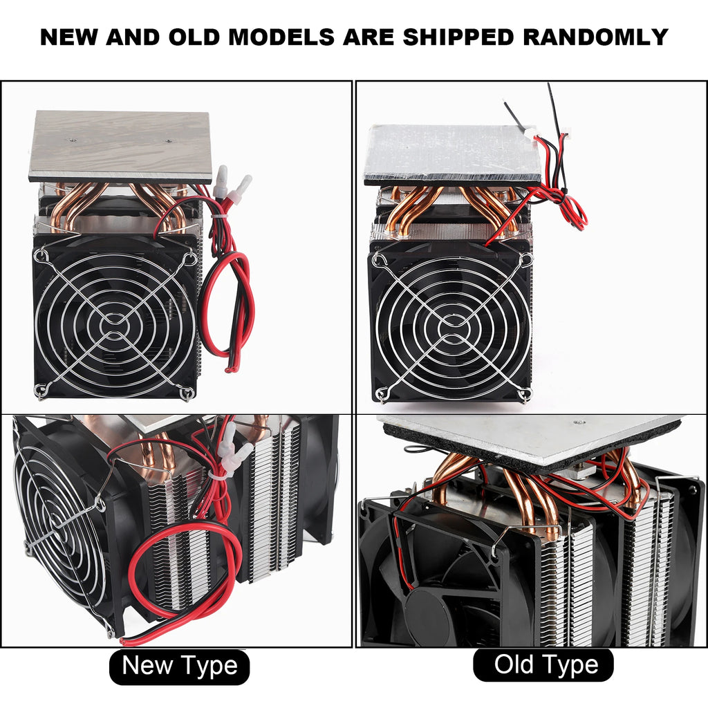 Semiconductor Refrigeration System Semiconductor Refrigeration Cooling Device Thermoelectric Cooler 12V 10A DIY Mini Fridge