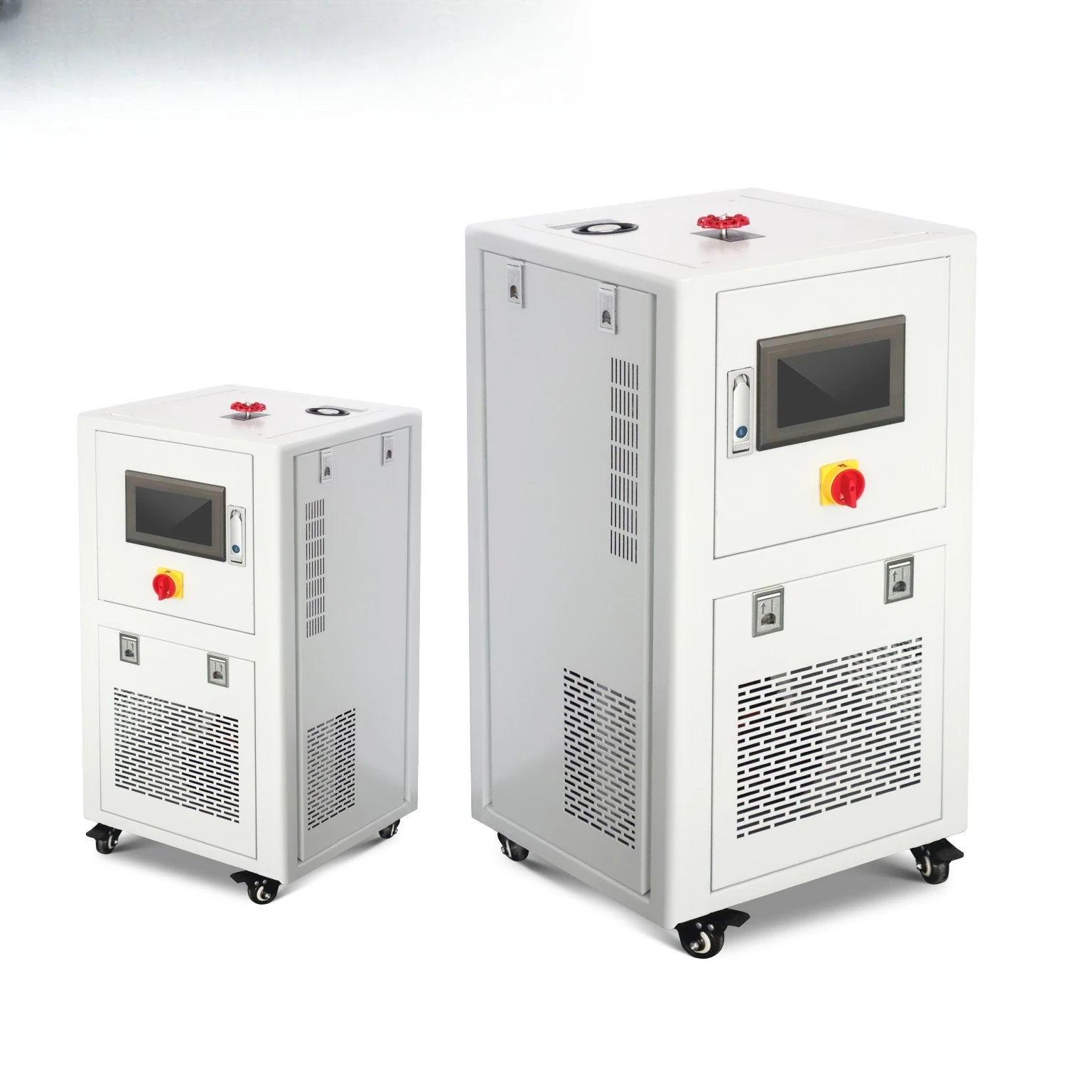 1.5 hp Portable Evaporative Air Cooler Digital Controls Automatic Ice Bath Chiller Heater Featuring Core Components Motor