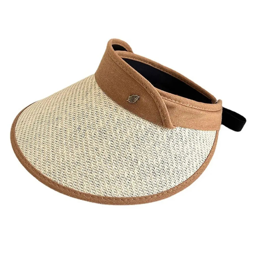 Summer Sun Hat Quick Drying Hat UV Protection Running Bicycle Empty Top Hat Men Women Hat Breathable Straw Hat