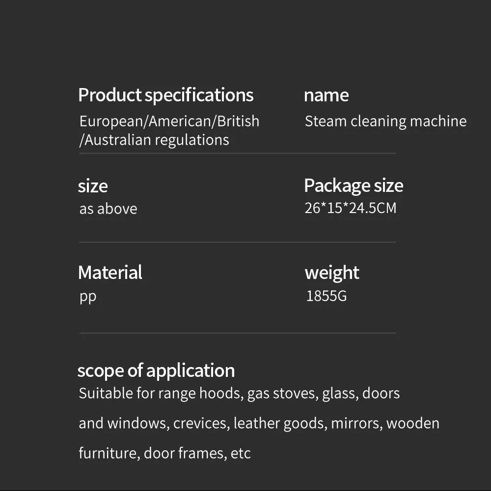 Handheld Steam Cleaner For Home Use Steamer For Cleaning Steamer  Sofa, Bathroom, Car, Kitchen,Steam Cleaning Machine Cleaning