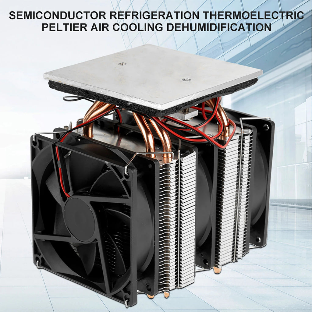 Semiconductor Refrigeration System Semiconductor Refrigeration Cooling Device Thermoelectric Cooler 12V 10A DIY Mini Fridge