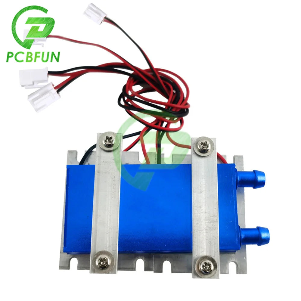 DC 12V 144W Thermoelectric Peltier Refrigeration Cooler Semiconductor Refrigeration Air Conditioner Cooling System DIY Kit