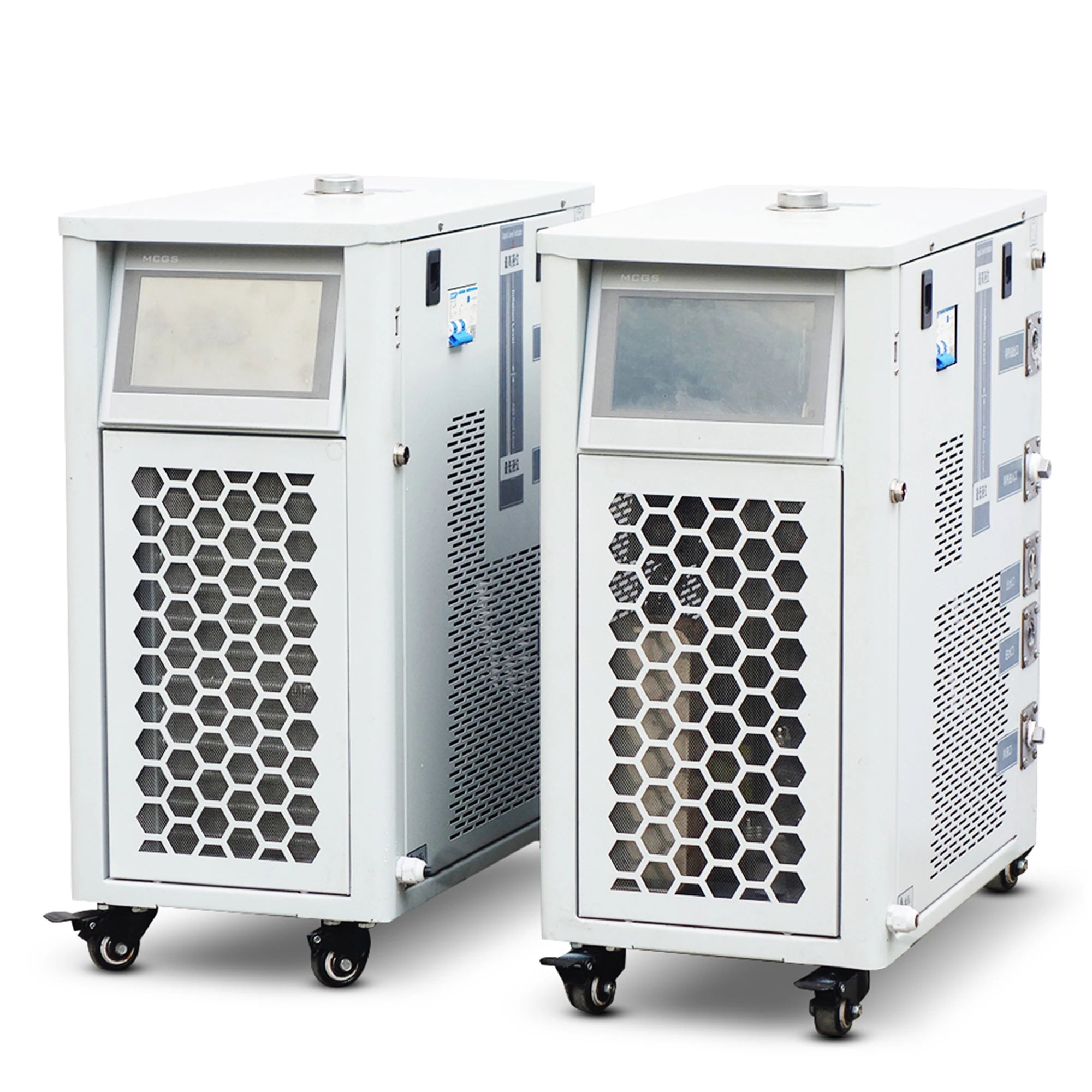 1.5 hp Portable Evaporative Air Cooler Digital Controls Automatic Ice Bath Chiller Heater Featuring Core Components Motor