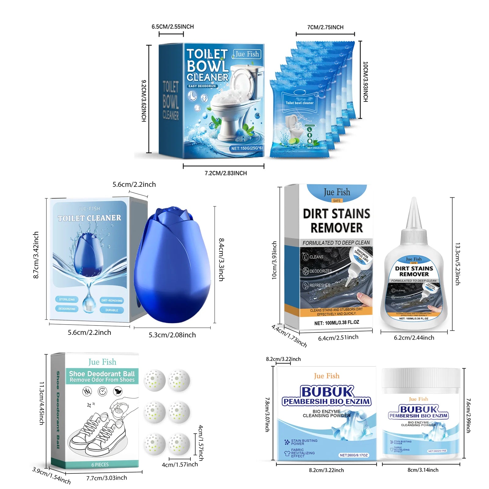 Home Cleaning Series Bathroom Clothing Shoes Socks Toilet Deep Penetrating Cleaning Durable Cleanliness Gentle And Hand Friendly