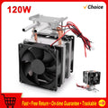 120W Refrigeration Cooler Module 12VDC 15-20A Semiconductor Cooling System DIY Kit for Air Conditioning Fan Cooler Module