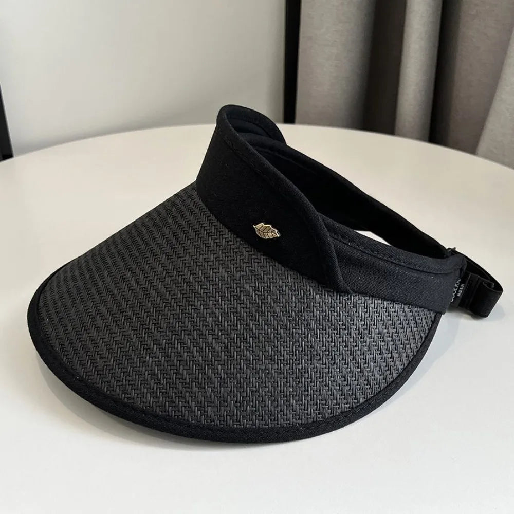 Summer Sun Hat Quick Drying Hat UV Protection Running Bicycle Empty Top Hat Men Women Hat Breathable Straw Hat