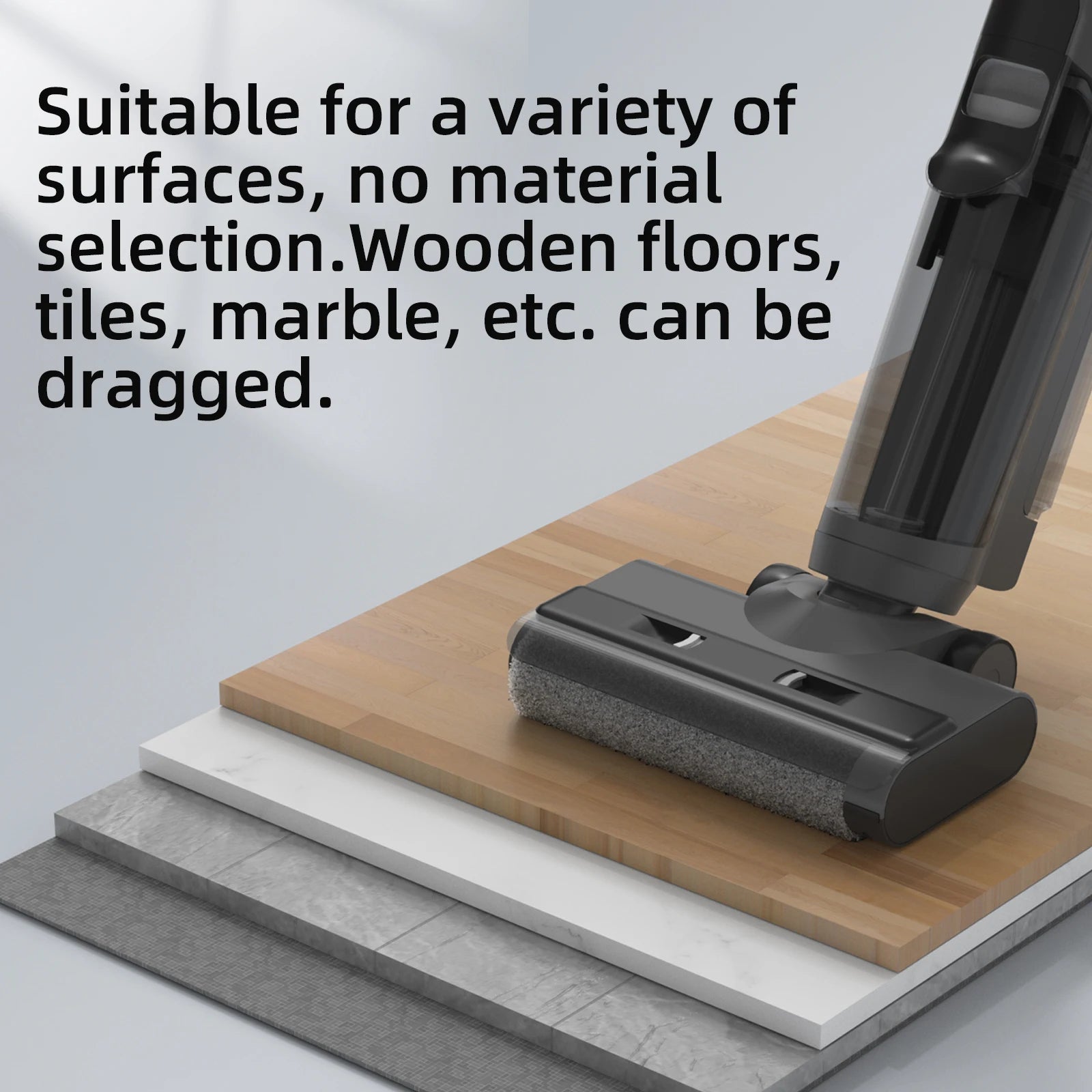 Household Vacuum Cleaner Portable Powerful Self Cleaning Dry Wet Cordless Handheld Vacuum Cleaner Floor Washer for  Home Clean