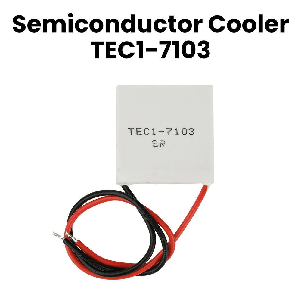 DC 5V Phone Cooler DIY Kit Semiconductor Cooling Chip TEC1-7103 Heat-Conducting Fan Silent Tablet Cooling Wonder Fan