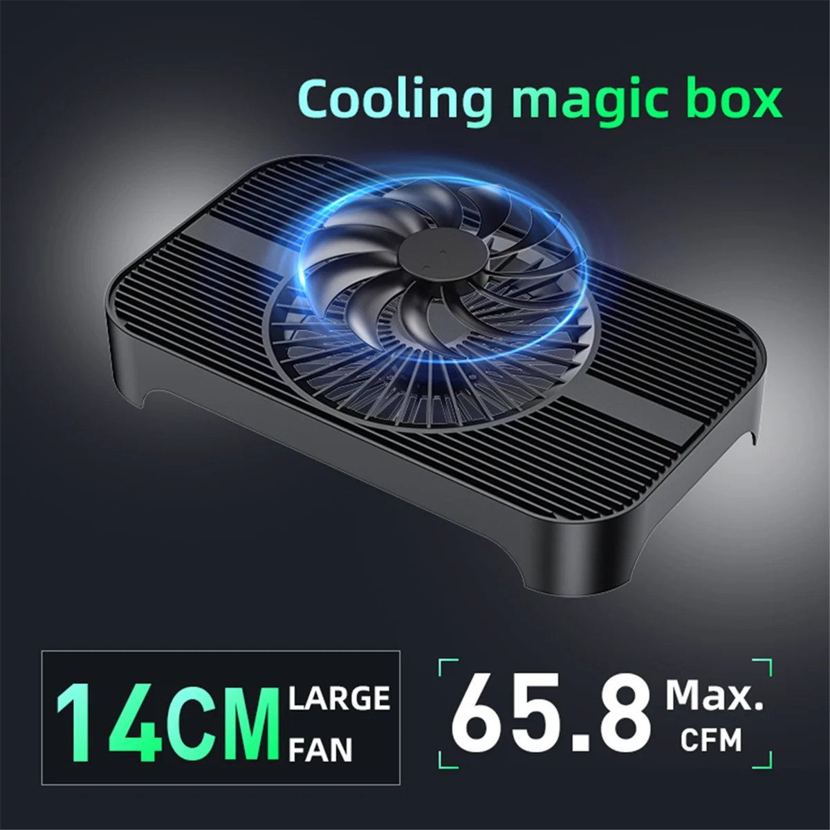 Router Cooling Pad Heatsinks Cooling Fan are Used in Tv Boxes/Routers, Desktop Portable Coolers