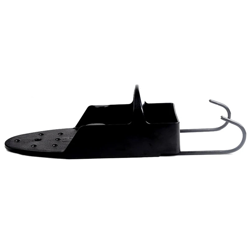Portable Iron Holder Hotel Household Ironing Board Hanger Black White Wall Mount Iron Storage Rack Home Storage Supplies