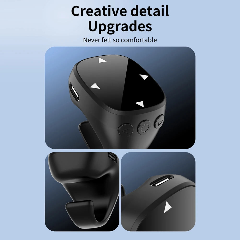 For TikTok Scrolling Ring Bluetooth Video Scrolling Remote Control E-book Page Turner Mobile Phone Selfie Camera Controller