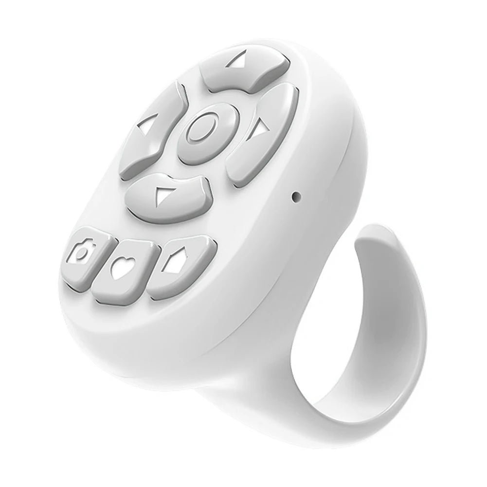For TikTok Scrolling Ring Bluetooth Video Scrolling Remote Control E-book Page Turner Mobile Phone Selfie Camera Controller