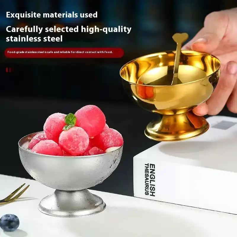 Kitchen Essential - Reusable Stainless Steel Dessert Bowls