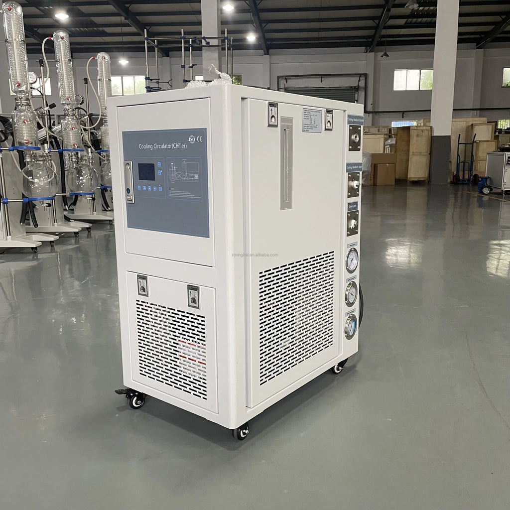 1.5 hp Portable Evaporative Air Cooler Digital Controls Automatic Ice Bath Chiller Heater Featuring Core Components Motor