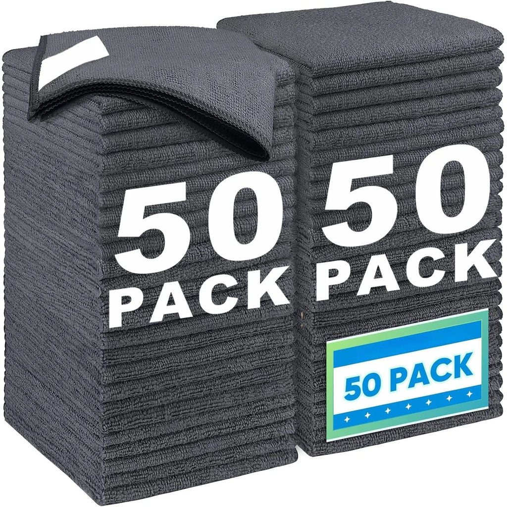 Microfiber Cleaning Cloths Lint Free Microfiber Cleaning Towel Cloths Reusable Cleaning Towels Super Absorbent for Car Window