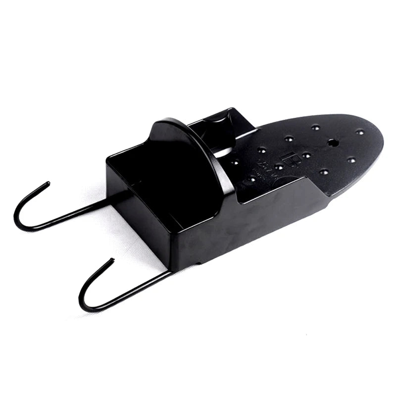 Portable Iron Holder Hotel Household Ironing Board Hanger Black White Wall Mount Iron Storage Rack Home Storage Supplies