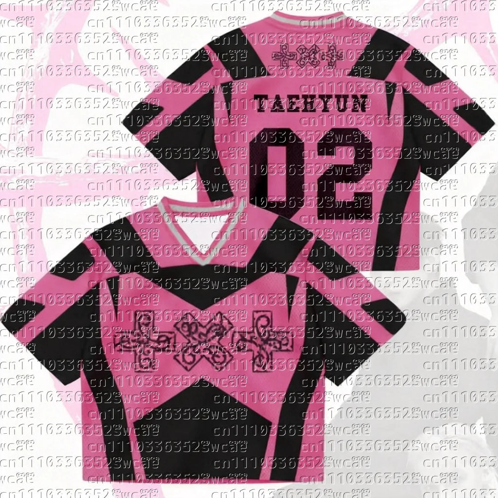 Summer  Album 7th Year TXT Jersey Gift for Lovers Tee Fan Gift Plus Size Fashion Street Top Casual T-shirt  FamilyMatching