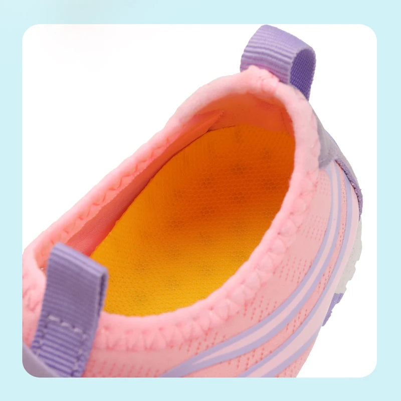 Summer Kids Beach Aqua Shoes Boys Girls Barefoot Water Shoes Indoor Children Quick-Dry Drainage Swim Sandals Surf Wading Sneaker