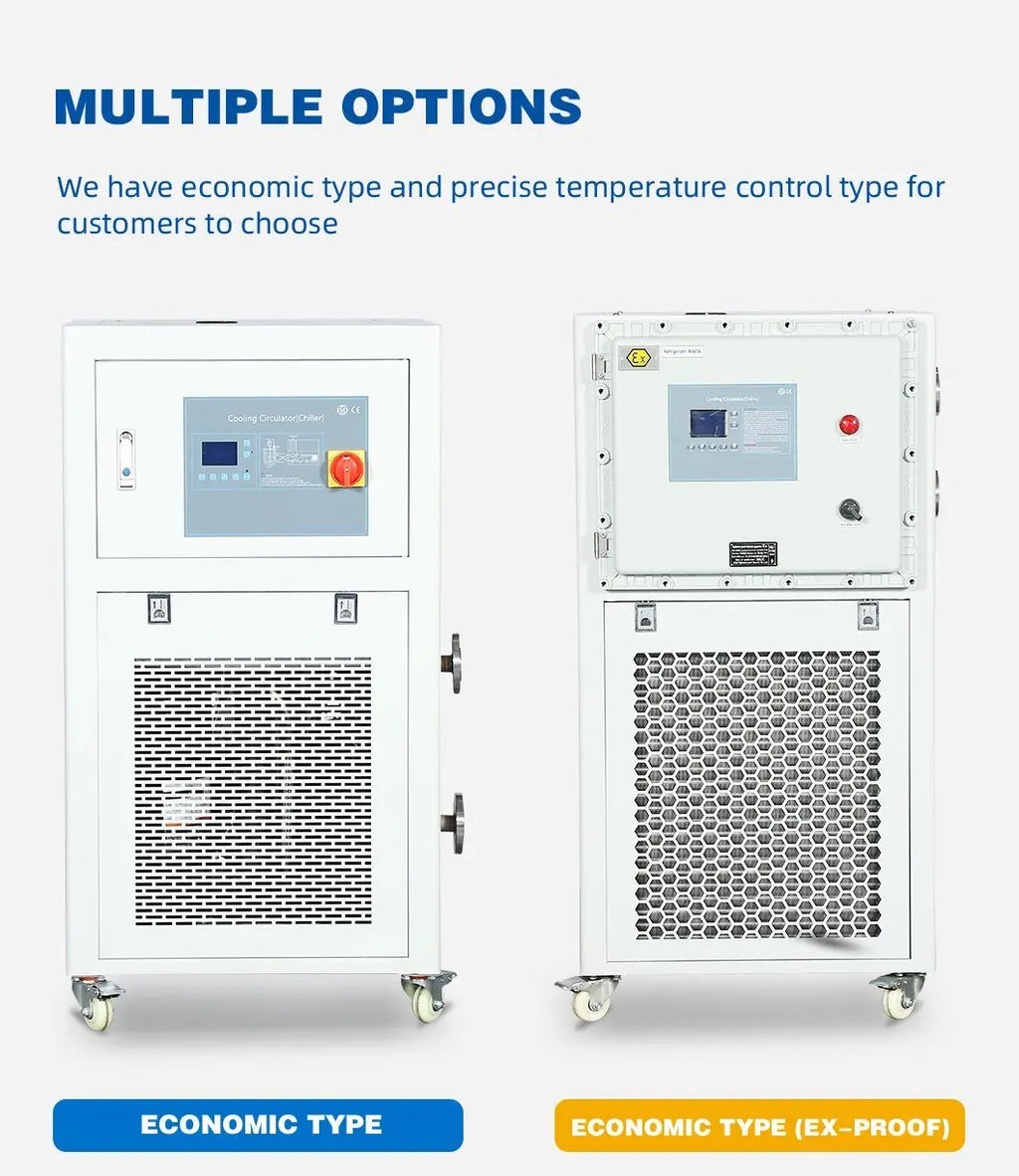 1.5 hp Portable Evaporative Air Cooler Digital Controls Automatic Ice Bath Chiller Heater Featuring Core Components Motor