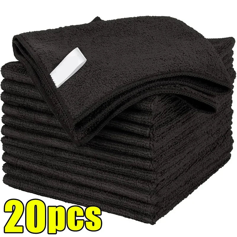 Microfiber Cleaning Cloths Lint Free Microfiber Cleaning Towel Cloths Reusable Cleaning Towels Super Absorbent for Car Window