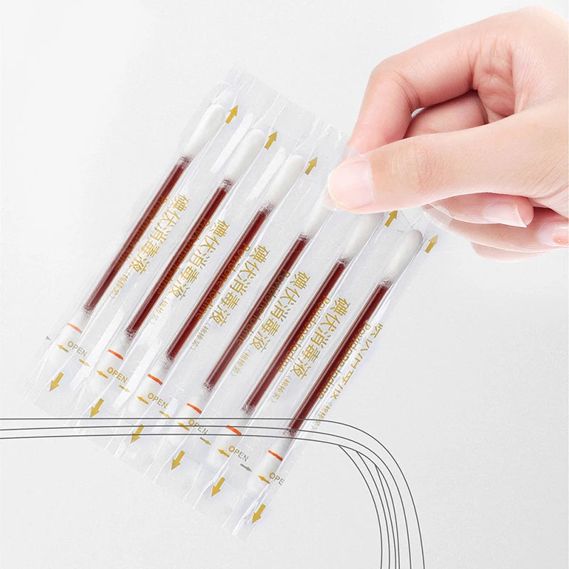 Infant Disposable Iodine Cotton Swab Independent Iodophor Swab Sticks Adult Children Baby Outdoor Family Daily Safety Home Care