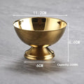 Kitchen Essential - Reusable Stainless Steel Dessert Bowls