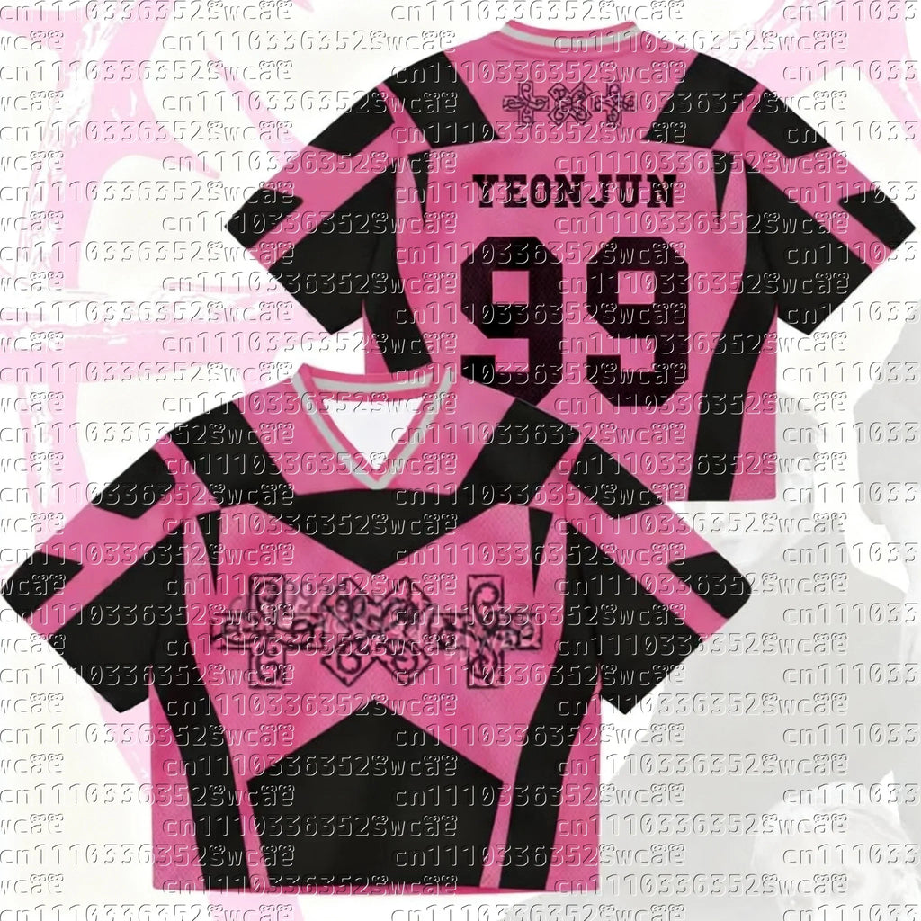 Summer  Album 7th Year TXT Jersey Gift for Lovers Tee Fan Gift Plus Size Fashion Street Top Casual T-shirt  FamilyMatching