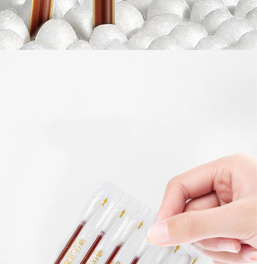 Infant Disposable Iodine Cotton Swab Independent Iodophor Swab Sticks Adult Children Baby Outdoor Family Daily Safety Home Care