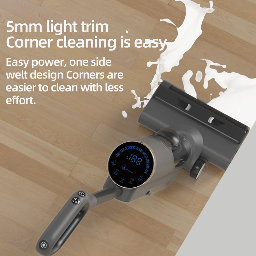 Household Vacuum Cleaner Portable Powerful Self Cleaning Dry Wet Cordless Handheld Vacuum Cleaner Floor Washer for  Home Clean