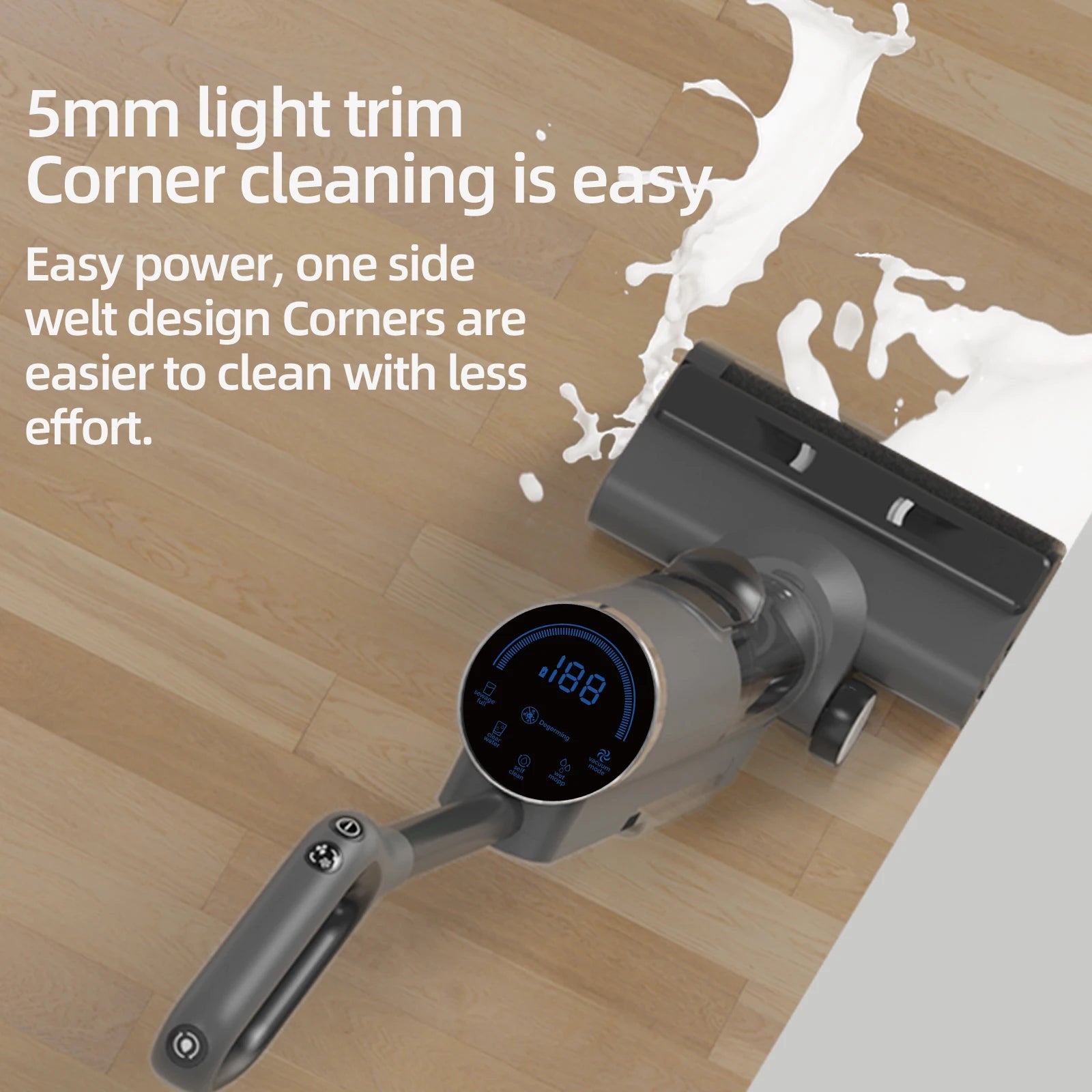 Household Vacuum Cleaner Portable Powerful Self Cleaning Dry Wet Cordless Handheld Vacuum Cleaner Floor Washer for  Home Clean