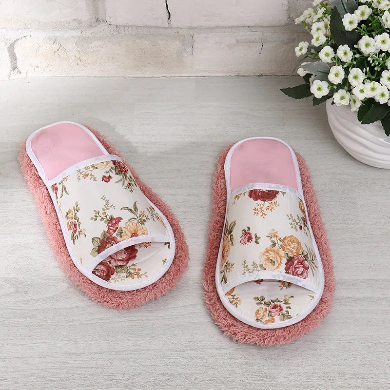 Household floor cleaning microfiber cleaning floor dust removal detachable floor mopping shoes floor cleaning random color