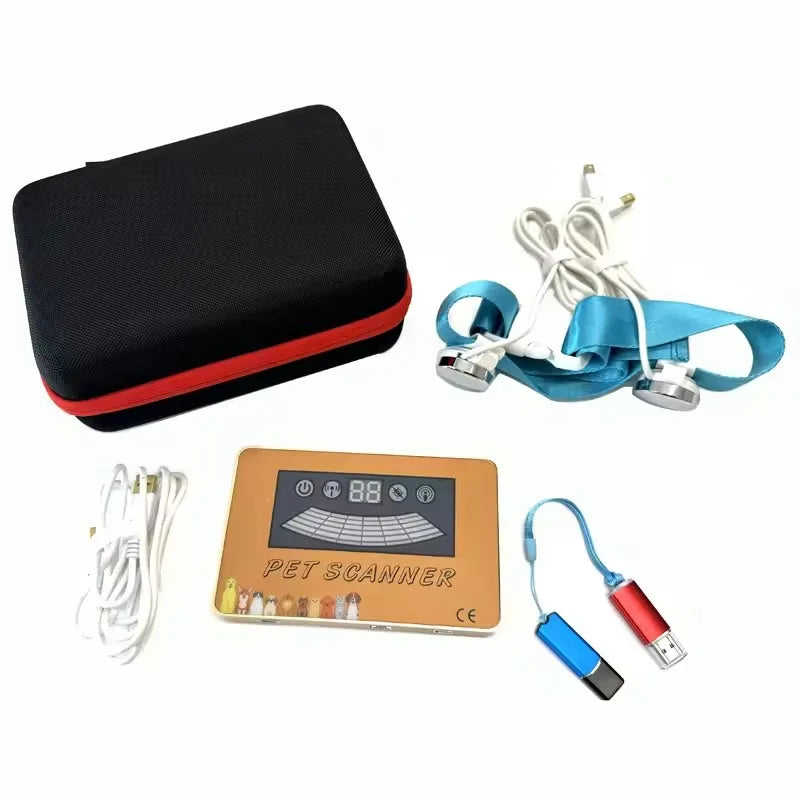 2025 Version Pet Quantum Resonance Magnetic Analyzer For Cat/Dog Body Checking Home Care Device