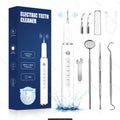 CURVY MOON T4 Electric Ultrasonic Tooth Cleaner Tartar Remover Tooth Stain Cleaning Tools Personal Teeth Whitening Home Care