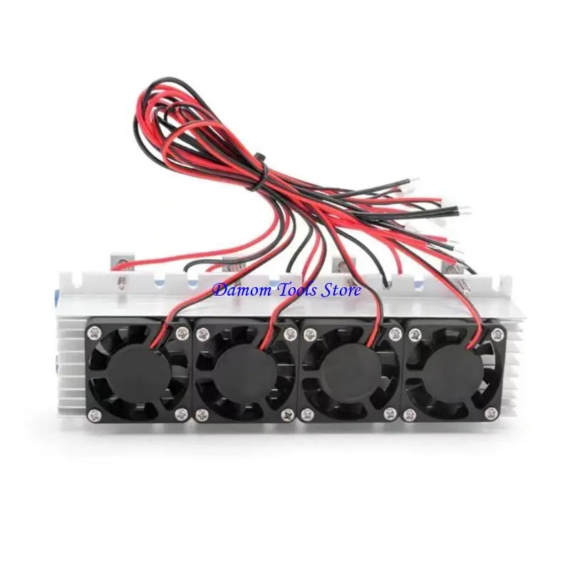 57BE 288W 12V30A Thermoelectric Cooler Airs Conditioner Refrigerator Cooling System DIY Kits Semiconductor Airs Cooler Device