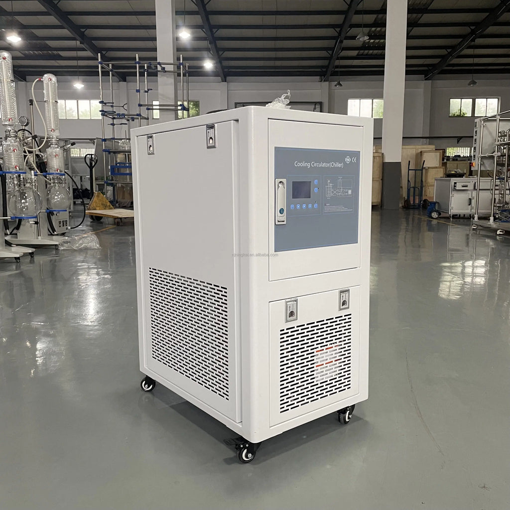 1.5 hp Portable Evaporative Air Cooler Digital Controls Automatic Ice Bath Chiller Heater Featuring Core Components Motor
