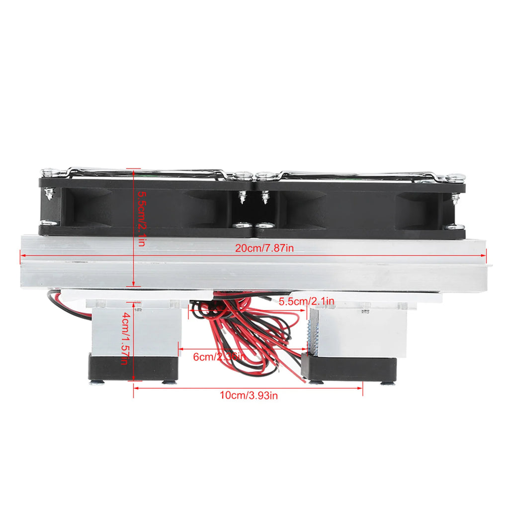 Semiconductor Refrigeration Cooling Device Thermoelectric Cooler 12A 12V DIY Mini Fridge Refrigeration Cooling System
