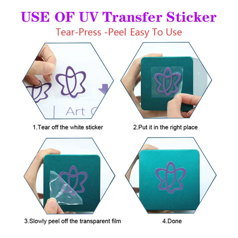 Summer Drink Design Series Easy Peel Waterproof DIY Decals 3D Transfers UV DTF Stickers 16oz Green Cucumber Theme