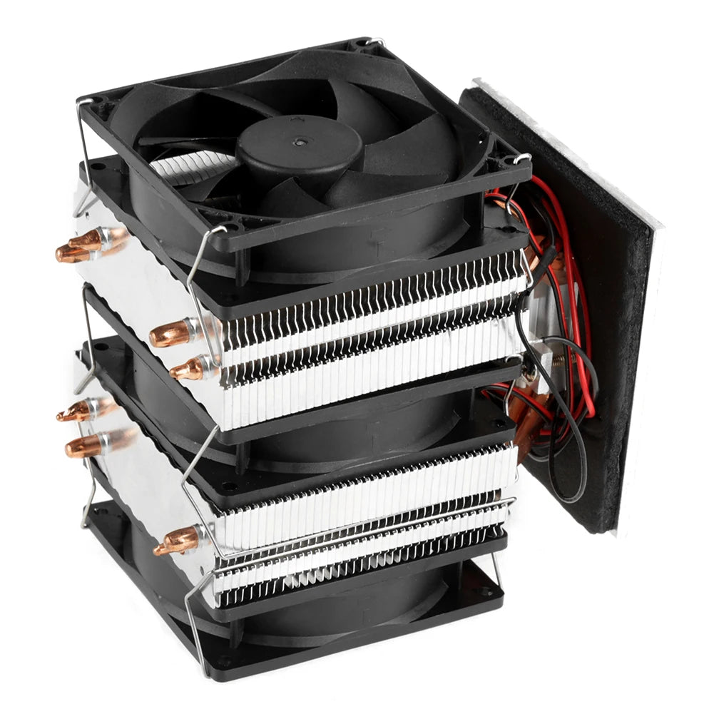Semiconductor Refrigeration System Semiconductor Refrigeration Cooling Device Thermoelectric Cooler 12V 10A DIY Mini Fridge