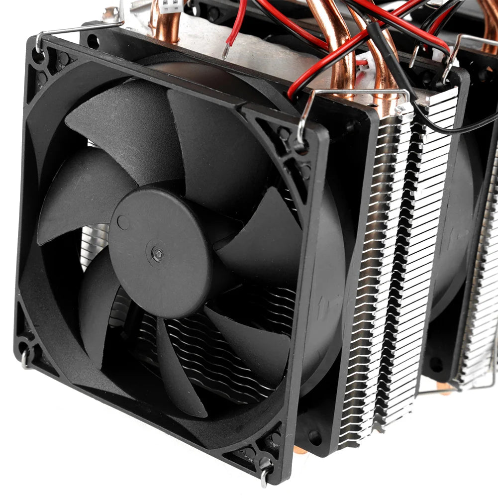 Semiconductor Refrigeration System Semiconductor Refrigeration Cooling Device Thermoelectric Cooler 12V 10A DIY Mini Fridge