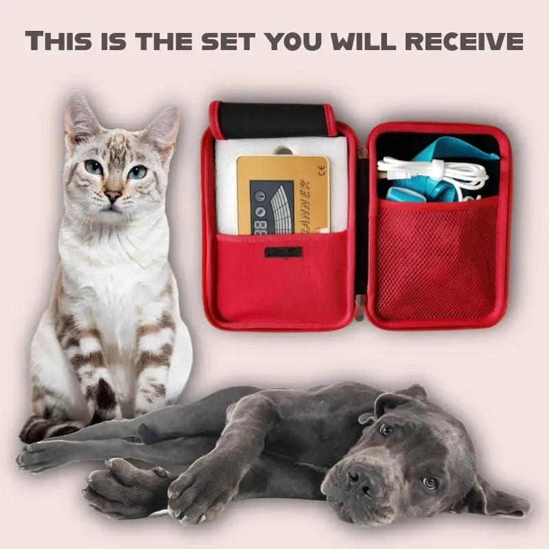2025 Version Pet Quantum Resonance Magnetic Analyzer For Cat/Dog Body Checking Home Care Device