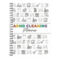 1 Functional Cleaning Plan and Checklist Spiral Notebook, a Must-Have Useful Cleaning Task Tracker, Designed for Managing Daily Household Cleaning Tasks, Suitable for All Seasons