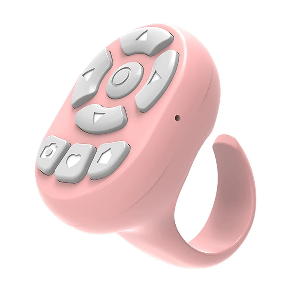For TikTok Scrolling Ring Bluetooth Video Scrolling Remote Control E-book Page Turner Mobile Phone Selfie Camera Controller