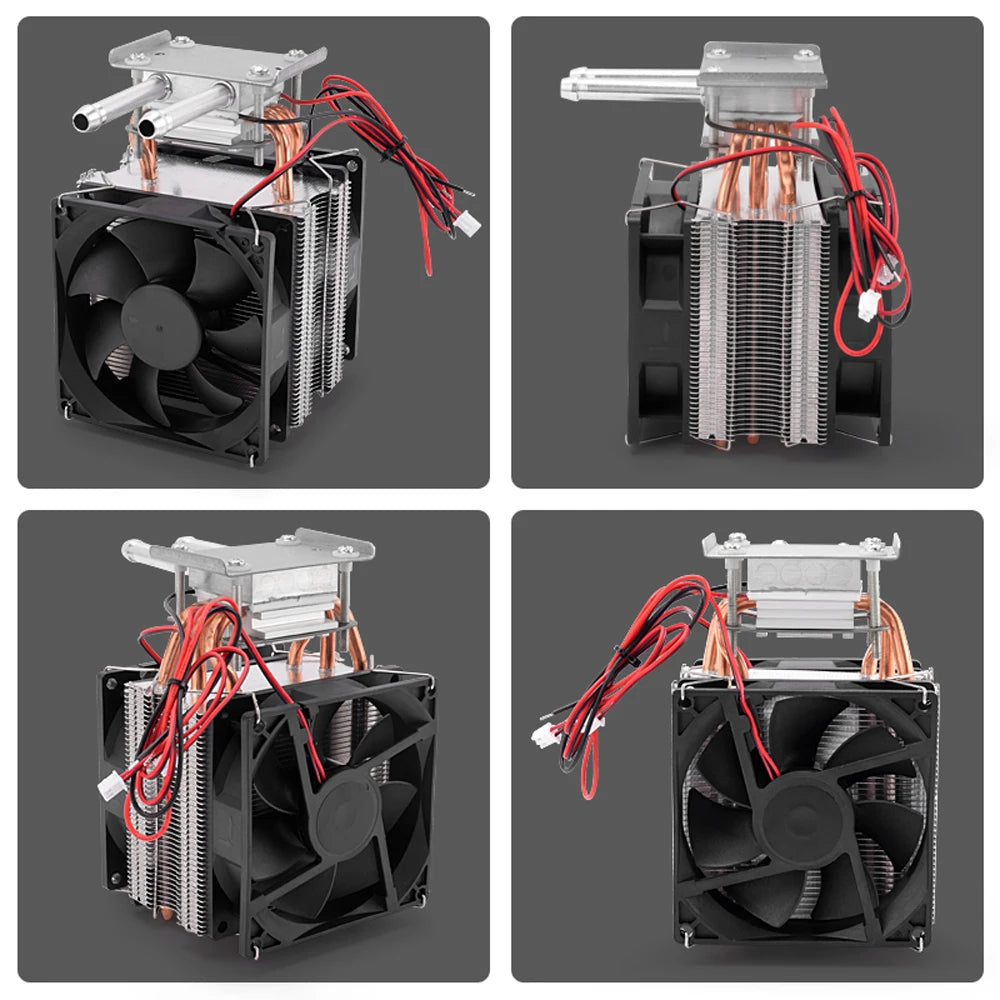 120W Refrigeration Cooler Module 12VDC 15-20A Semiconductor Cooling System DIY Kit for Air Conditioning Fan Cooler Module