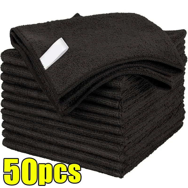 Microfiber Cleaning Cloths Lint Free Microfiber Cleaning Towel Cloths Reusable Cleaning Towels Super Absorbent for Car Window